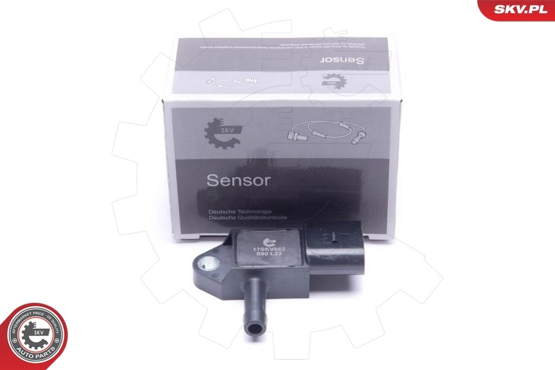 Sensor, exhaust pressure